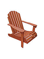 Лежак-кресло садовый Адирондак Садовая пляжная мебель из натурального дуба RELAX WOOD