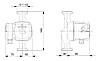 Насос циркуляційний Grundfos UPS 25-60 180, фото 3
