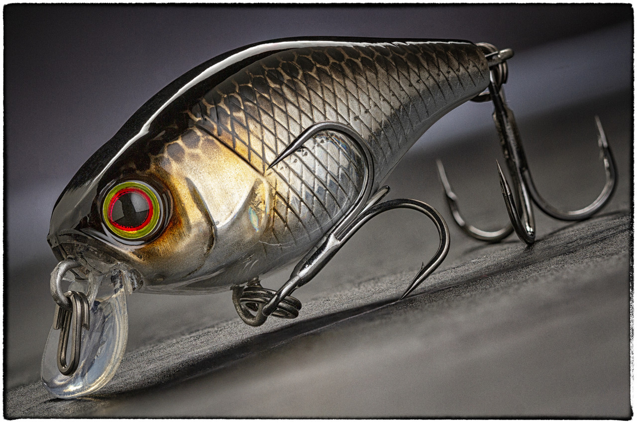 Воблер Jackall Chubby 38mm HL SILVER&BLACK, фото 1