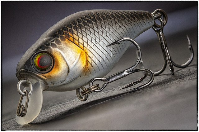 Воблер Jackall Chubby 38mm UV MAT SILVER & BLACK