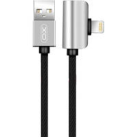 Оригінал! Дата кабель NB46 2in1 USB - Lightning + Lightning Audio 2.4А 1.0m Silver XoKo (XO-NB46) |