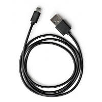 Оригінал! Дата кабель USB 2.0 AM to Micro 5P PVC 1m black Vinga (VCPDCM1BK) | T2TV.com.ua