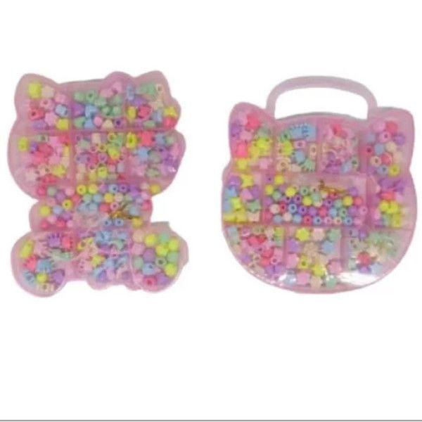 Набір для сиру. Намисто для плетіння No220-2 КоТИки