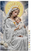Вышивка бисером, Канва схемы религия Иконы Мадонна с младенцем