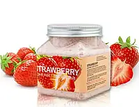 Скраб для тела с клубникой Wokali Strawberry Sherbet Body Scrub 350 ml