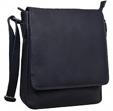 Шкіряна чоловіча сумка Tavinchi чорна