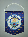Вимпел футбольний із зображенням герба FC Manchester City, фото 2