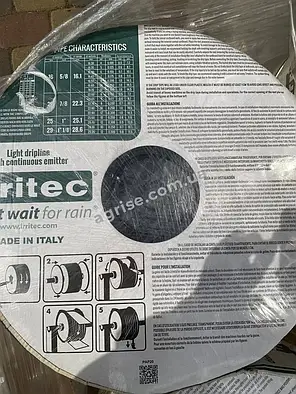 Крапельна стрічка Irritec Tape (Ірітек) 6mm 20см 3050м, фото 2