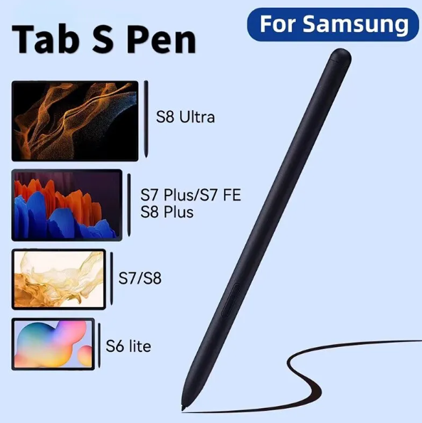 Стилус для планшета Samsung Galaxy Tab S7/S7+, S8, S7 FE, S6 Lite, Touch Pen, Stylus S Pen, для малювання