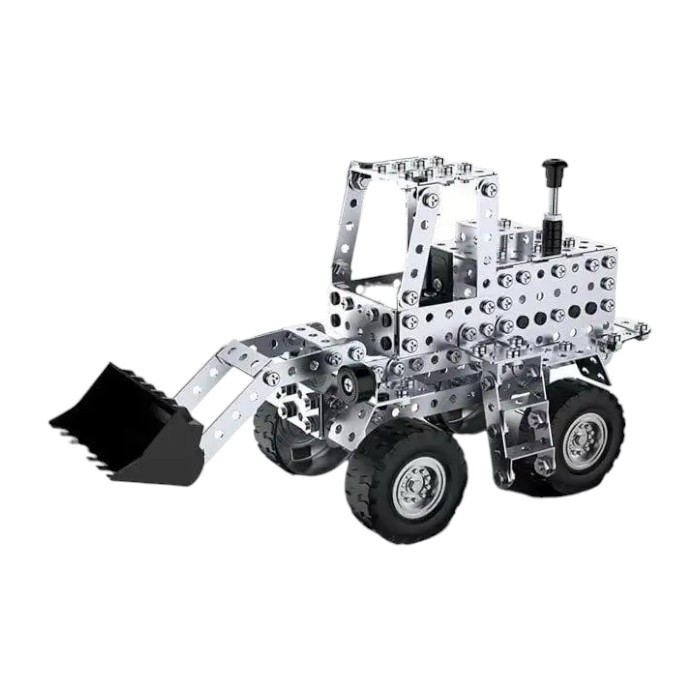 Конструктор металевий Бульдозер 430 деталей Metal Assembly Model