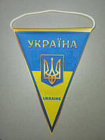 Вымпел "Україна" , размер 18,5*25,5 см