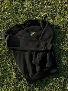 Bono чоловічій світшот 950101 чорний принт Грінч