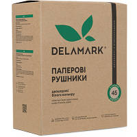 Бумажные полотенца DeLaMark 2 слоя 45 отрывов 2 рулона (4820152331052) g