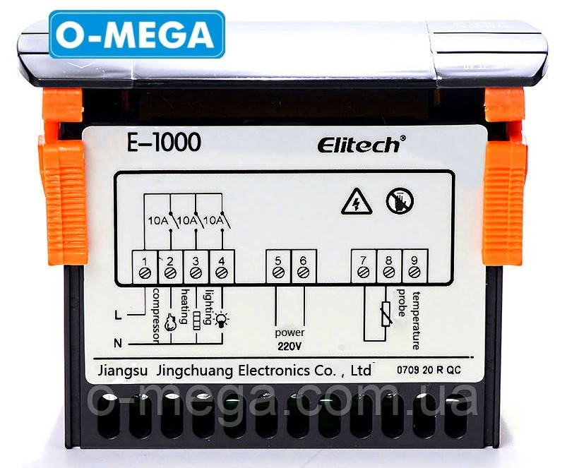 Терморегулятор цифровой высокоточный E-1000 с сенсорным управлением - фото 6 - id-p370465215