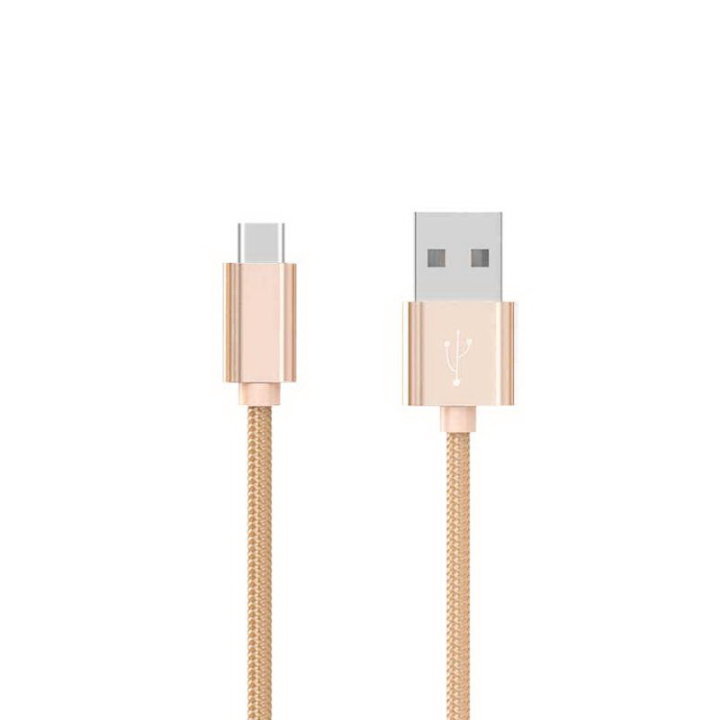 Кабель USB HOCO X-2-Type-C, 1м, золотистий