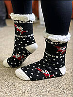 Шкарпетки — панчі подарункові на овчині розміри з 35 по 42