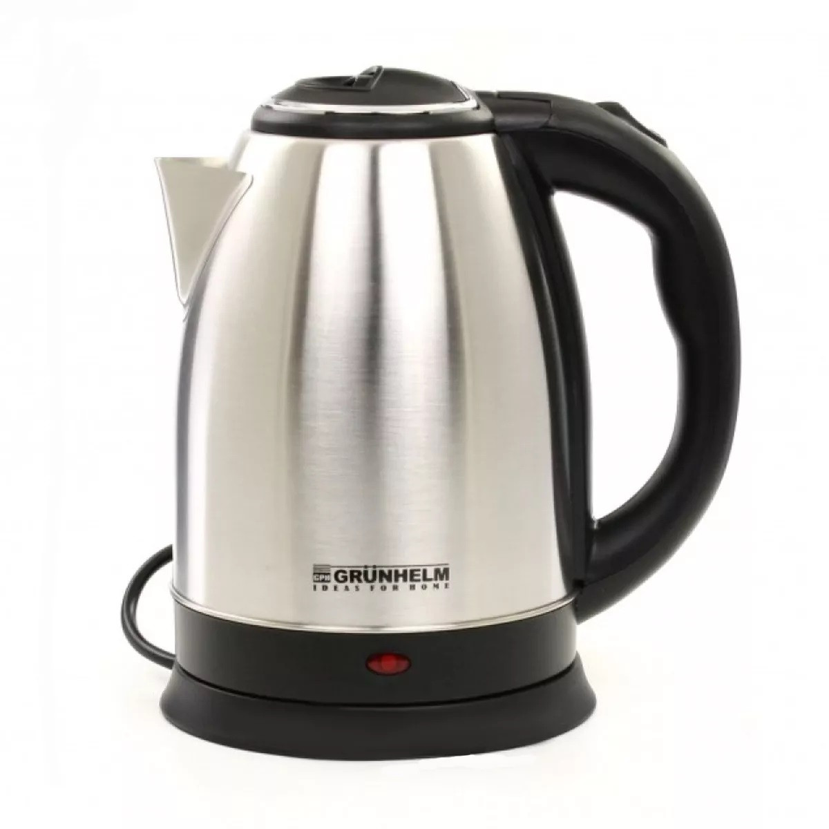 Електрочайник GRUNHELM EKS-7518 (метал) 1,8л, 1500 Вт, дисковий