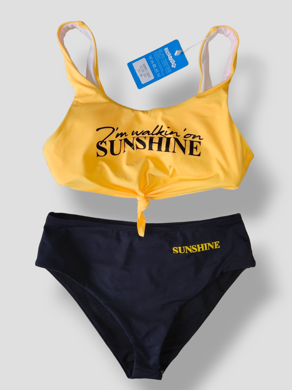 Діти та підлітковий купальник Sunshine Z.five 637 жовтий на 30 32 34 36 38 Розмір