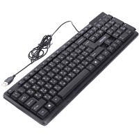 Клавіатура Maxxter KBM-U01-UA USB Black (KBM-U01-UA) g