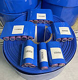 Термозбіжна трубка (Чорна)термоусадка плівка ізоляційна 150 мм, фото 3