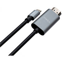 Кабель мультимедийный USB-C to HDMI 1.5m v1.4 4K30Hz Vinga (VCPVCCH1415) g