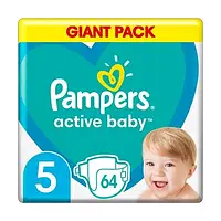 Подгузники детские Pampers Active Baby Junior № 5 (11-16 кг), 64 шт