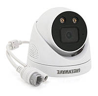 Відеокамера IP 5mpx Green Wave IPC50D5MP25 2.8 mm POE з LED-підсвіткою