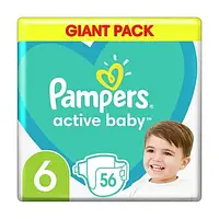 Подгузники детские Pampers Active Baby № 6 (13-18 кг), 56 шт