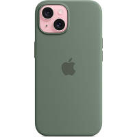 Чехол для мобильного телефона Apple iPhone 15 Silicone Case with MagSafe Cypress (MT0X3ZM/A) g