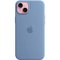 Чехол для мобильного телефона Apple iPhone 15 Silicone Case with MagSafe Winter Blue (MT0Y3ZM/A) g