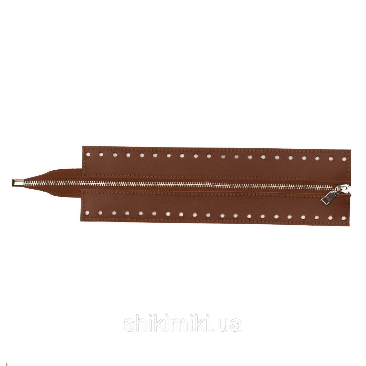 Блискавка для сумки, 25*6 см, колір Коньячний