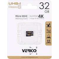 Карта памяти Verico MicroSDHC 32GB UHS-I (Cl10) 1MCOV-MDH933-NN 600326 купити дешево в інтернет-магазині