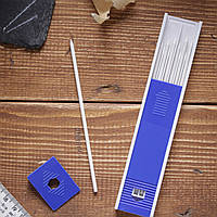 Грифелі стрижні для будівельного олівця 2.8 мм білі механічного автоматичного