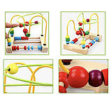 Барвиста Дерев'яна образова 3D Модель Лабіринта З Дроту, фото 5