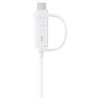 Дата кабель USB 2.0 AM to Type-C + Micro 5P 1.5m white Samsung (EP-DG930DWEGRU) g