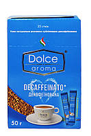 Кофе Dolce Aroma растворимый Decaffeinato в стиках 25 шт/уп (57904)