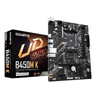 Материнская плата GIGABYTE B450M K b