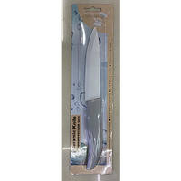 Нож универсальный Stenson R-92370-10 10 см серый h 13 см, Нож универсальный, True, Керамика, Пластик