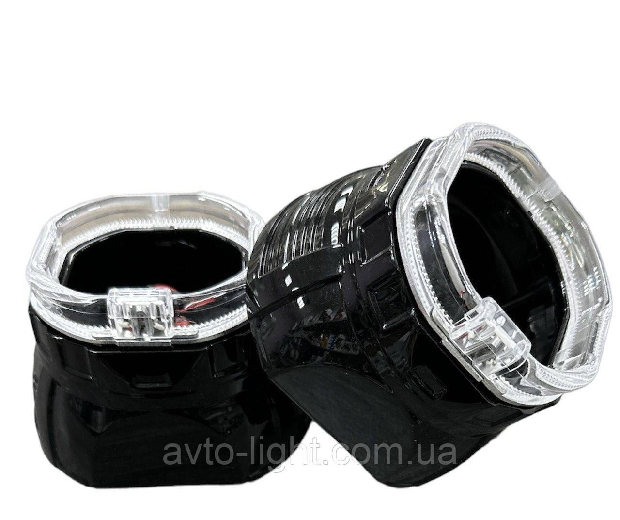 Маски BLACK EDITION G5 SQR з АГ CREE (квадрат 2 шт.)
