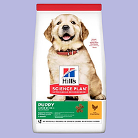 Сухий корм для цуценят великих порід Hill’s Science Plan Puppy Large Breed з куркою 2.5 кг