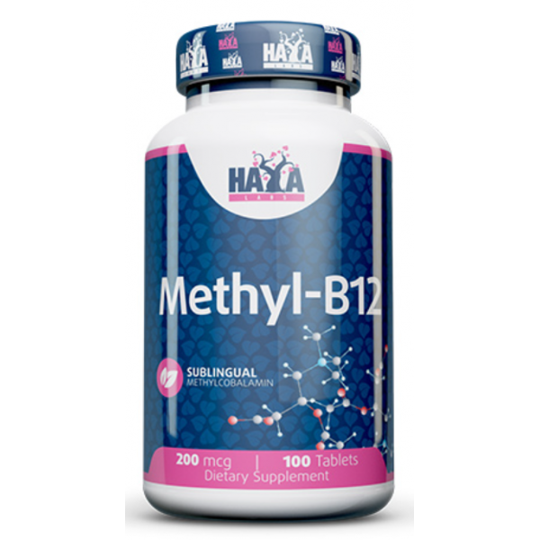 Вітаміни Haya Labs Methyl B-12 200mcg 100 таблеток