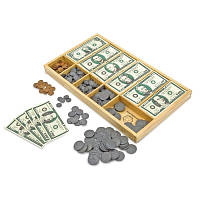 Игровой набор Melissa&Doug Классический набор игрушечных денег (MD1273) (код 1517262)