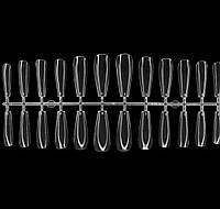 БАЛЕРИНА 240 штук!!! Типсы гелевые для наращивания ногтей