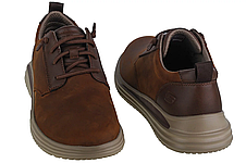 Кросівки туфлі SKECHERS PROVEN-MURSETT BROWN 204667/CDB, фото 3
