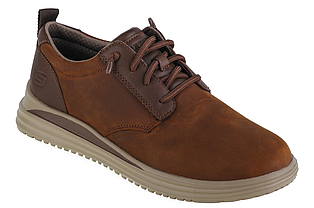 Кросівки туфлі SKECHERS PROVEN-MURSETT BROWN 204667/CDB