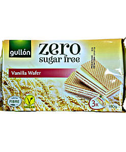 Вафлі Vanilla Wafer Gullon без цукру 180г