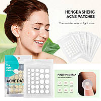 Пластырь от бородавок и прыщей Acne Patch | Пластырь-патч от акне | Гидроколоидный пластырь