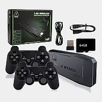 Игровая приставка M8 Mini Game Stick 4K HDMI и 2 беспроводных джойстика