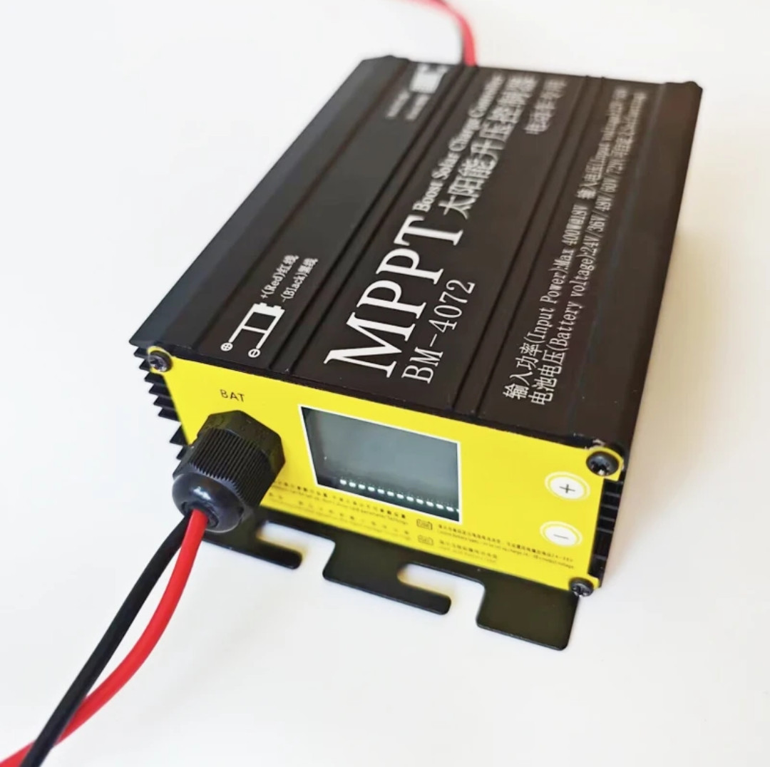 Контролер MPPT з РК дисплеєм для сонячної панелі 24 V 36 V 48 V 60 V 72 V 400 W регульована напруга
