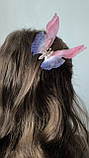 Шпилька для волосся "Метелик 3D" з крилами, що рухаються., фото 2